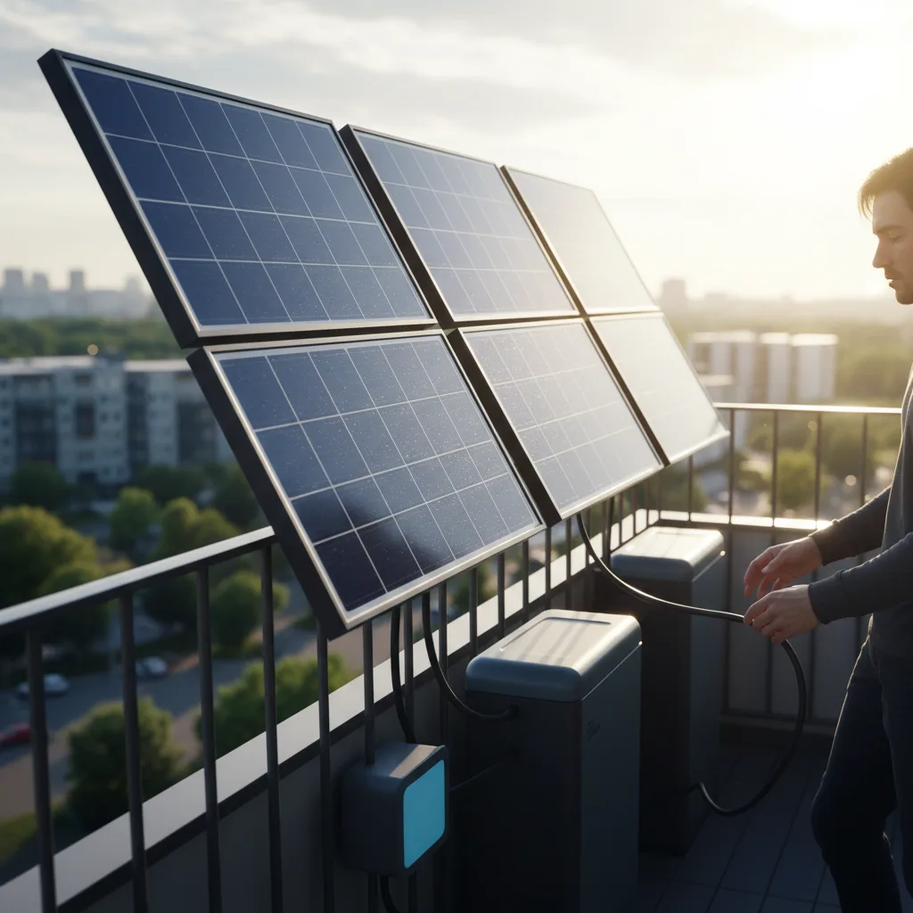 Bluetti-Lösung für die Speicherung von Energie aus Balkonkraftwerken, die einen günstigen Einstieg bietet.